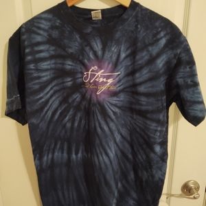 STING SHIRT SACRED LOVE TOUR 2003-5 SUNDOG BRAND SIZE Large MUST HAVE TIE DYE
